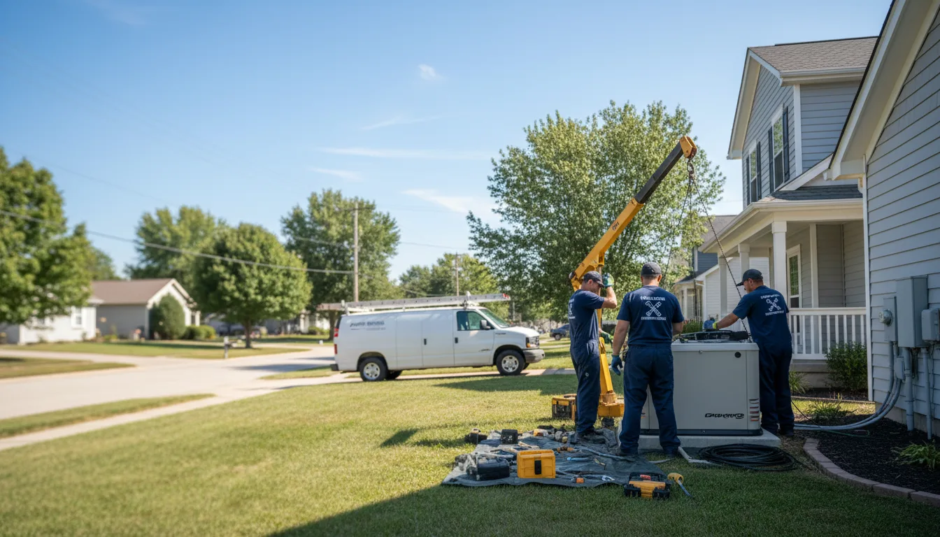 Generator Installation in Edinburg, TX near me